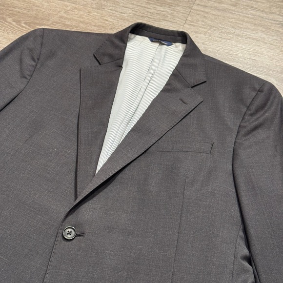Brooks Brothers Sport Coat Mens 44 Gray Explorer‎ Fitzgerald Fit Business Blazer